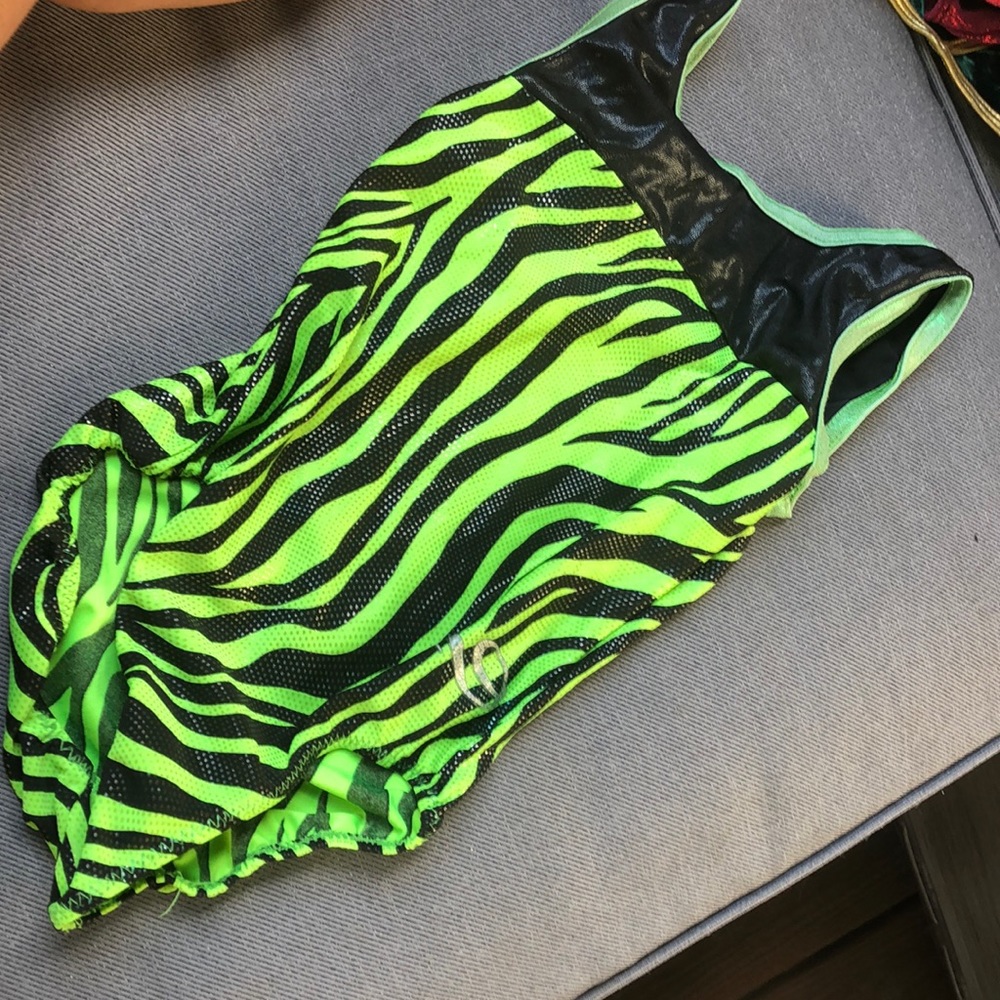 Dream light activewear gymnastics leotard